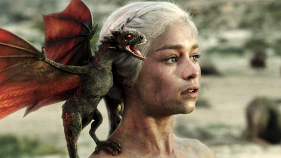 Daenerys Targaryen the dragon chick Khal Drogo Jon Snow 