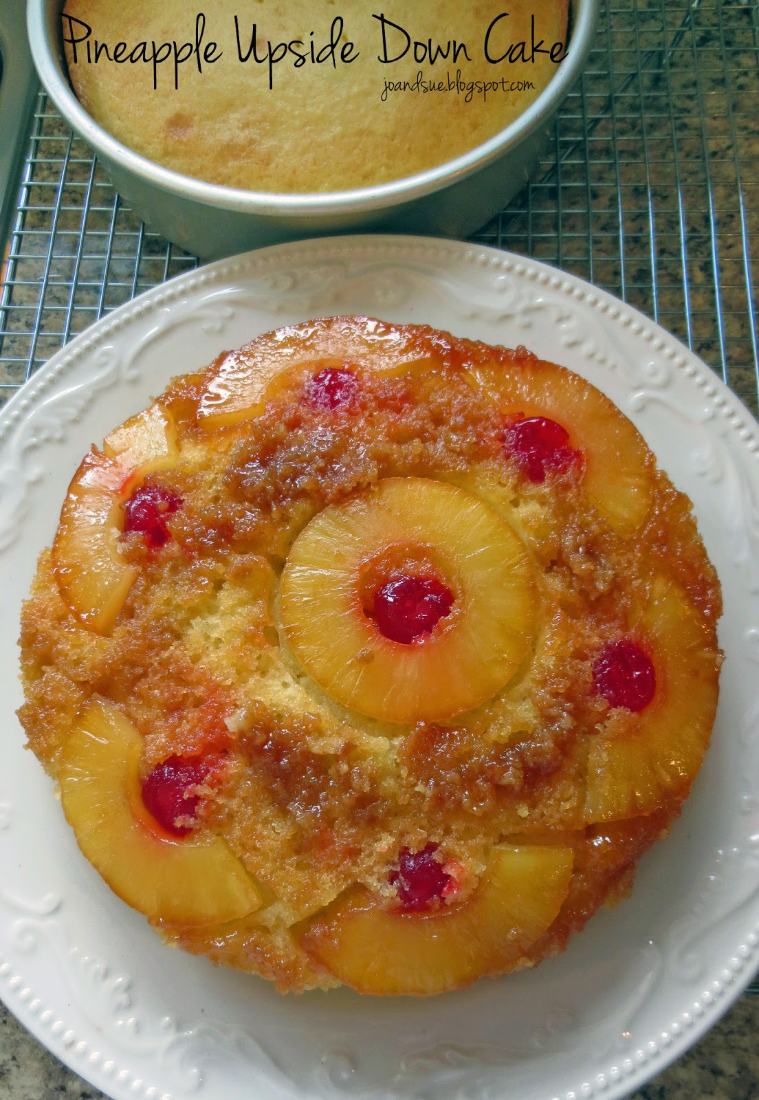 Jo and Sue Layered Pineapple Upside Down Cake