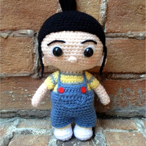 Patrones Amigurumi: Agnes (Gru, Mi Villano Favorito)