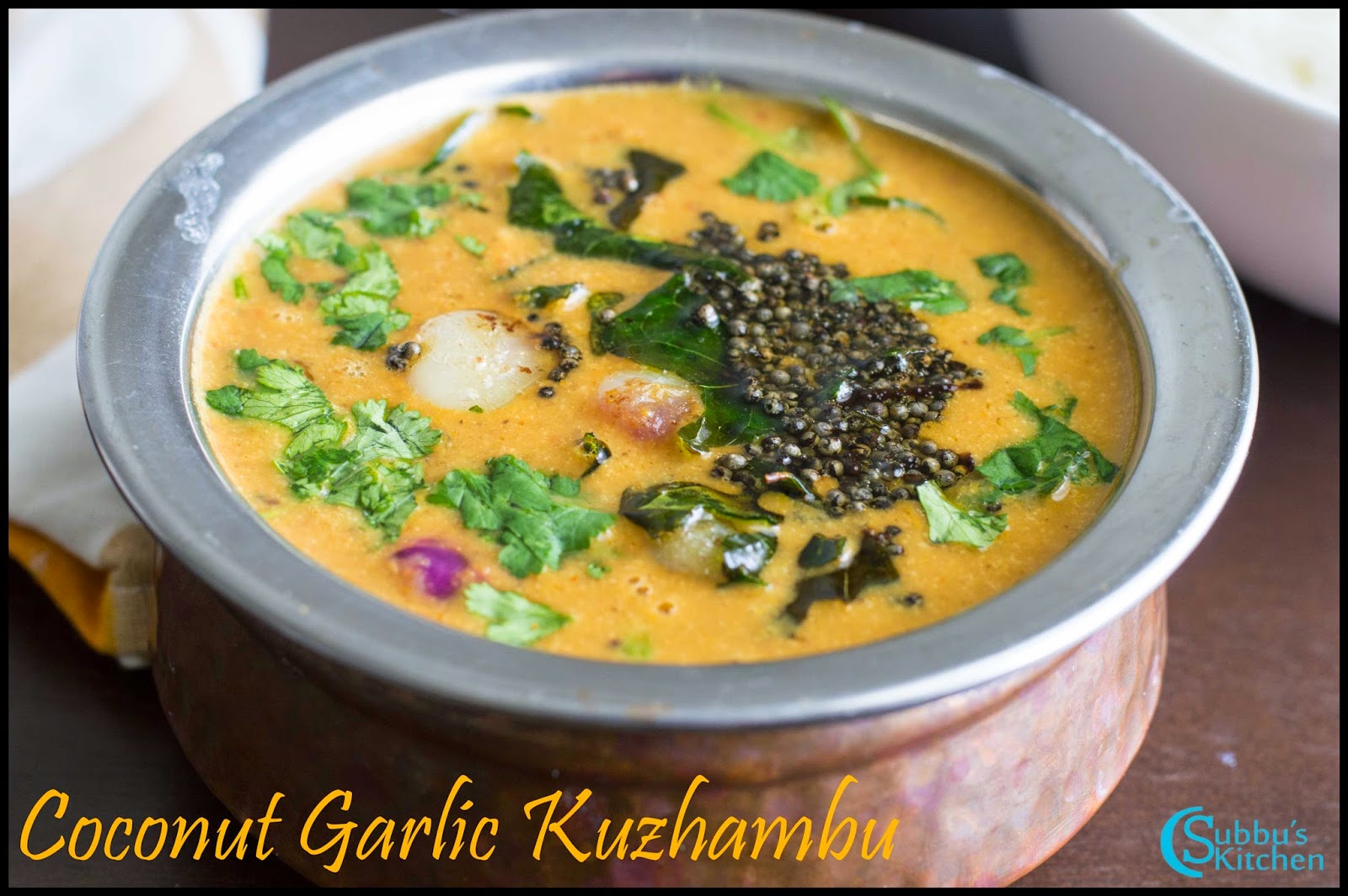Coconut Garlic Kuzhambu Recipe | Thengai Poondu Kuzhambu Recipe Coconut Garlic Kuzhambu Recipe | Thengai Poondu Kuzhambu Recipe