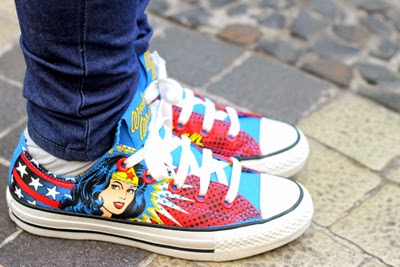 Wonder Woman Converse