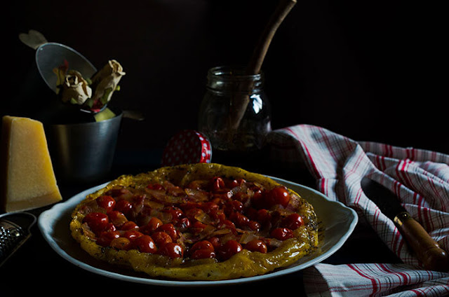 Recetas con tomates fáciles y ricas Tarta tatín de tomates cherrys tarta-tatin-tomates-cherrys1 Mil ideas Mil proyectos