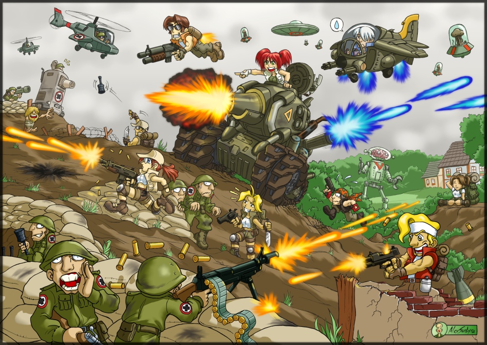 Metal Slug Collection: Tổng Hợp Các Phiên Bản Game Rambô Lùn  Metal+Slug+Collection2