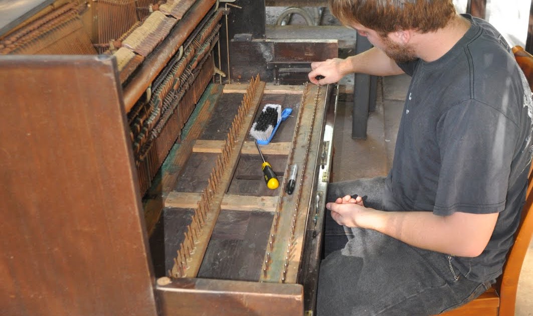 Piano Restoration taking apart my piano