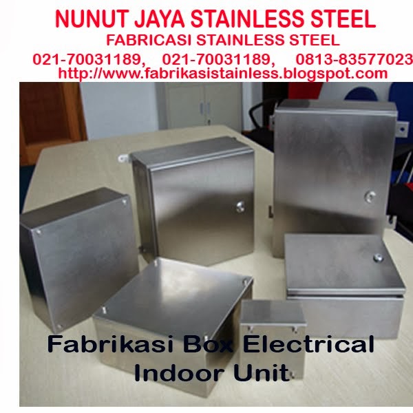 pembuatan box panel listrik stainless steel