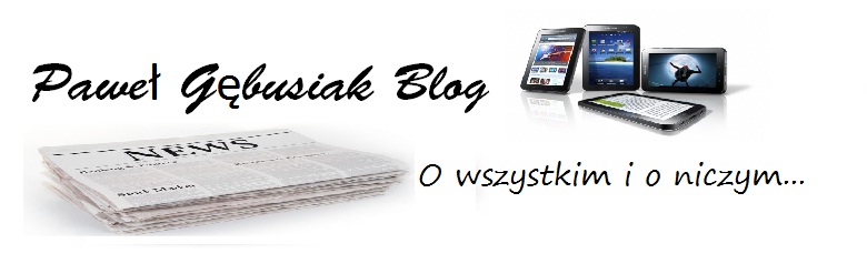 Paweł Gębusiak Blog