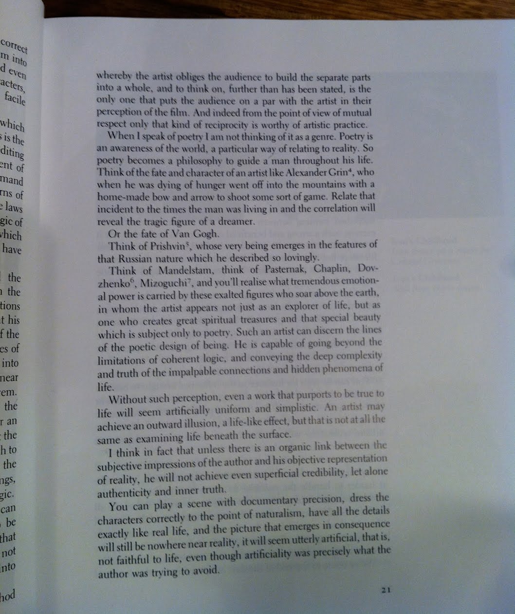 essay on tarkovsky The movie was andrei tarkovsky's stalker, recently remastered and finishing its “into the zone” is, as much as an essay can be like a movie,. essay on tarkovsky The movie was andrei tarkovsky's stalker, recently remastered and finishing its “into the zone” is, as much as an essay can be like a movie,.