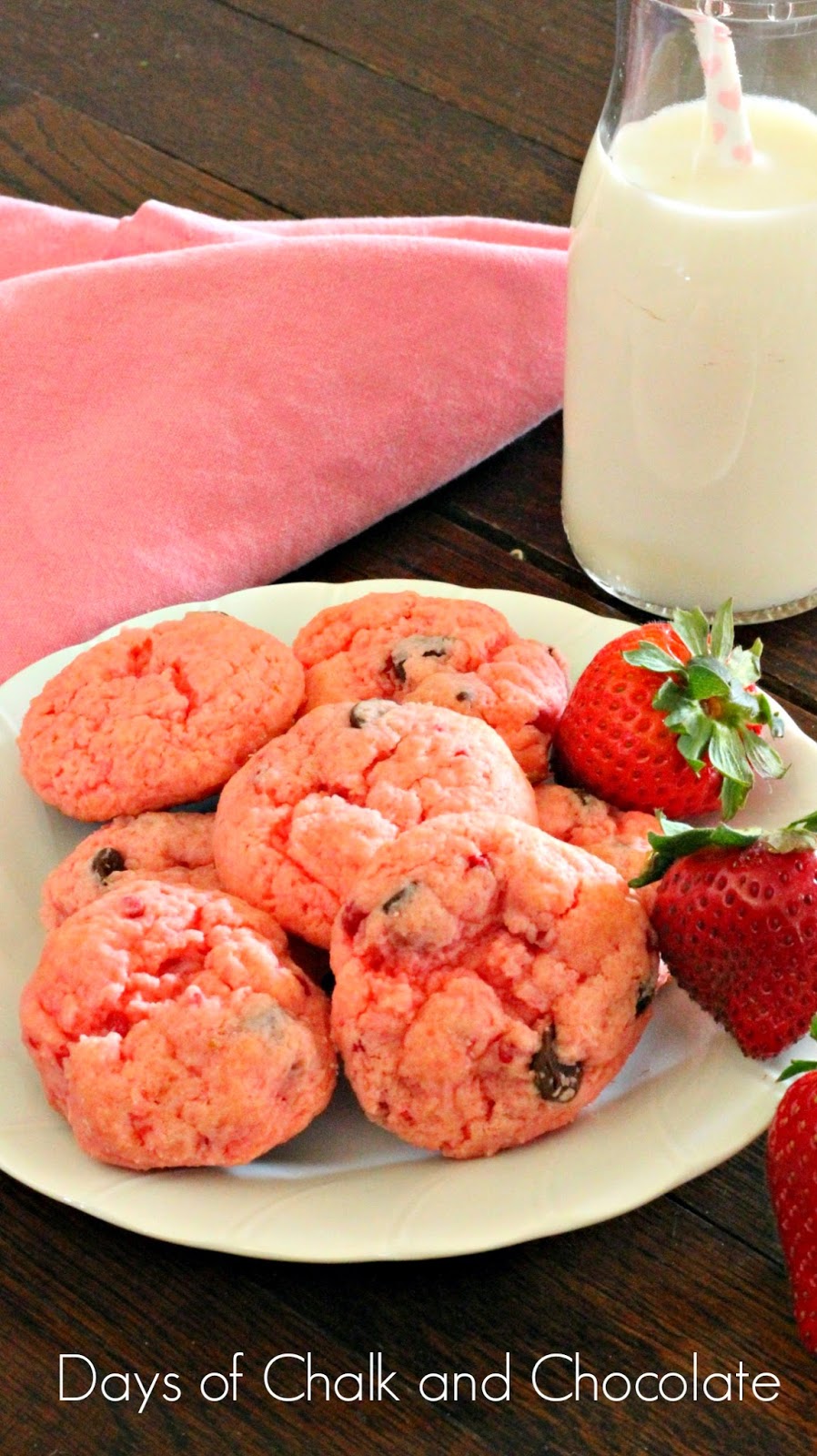 strawberry cake mix cookie recipe