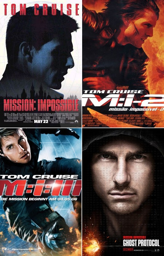 4 Filmes - Missão Impossível