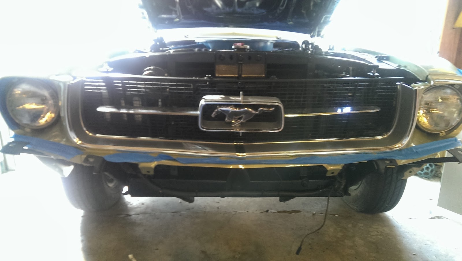 '67 Mustang Renovation Project The Front End