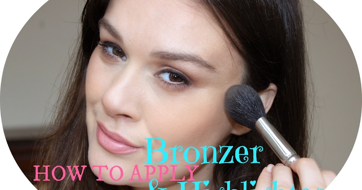 beautiful me plus you How to apply Bronzer & Highlighter Tutorial