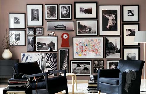 Claire Crisp: DIY: Wall of Art.