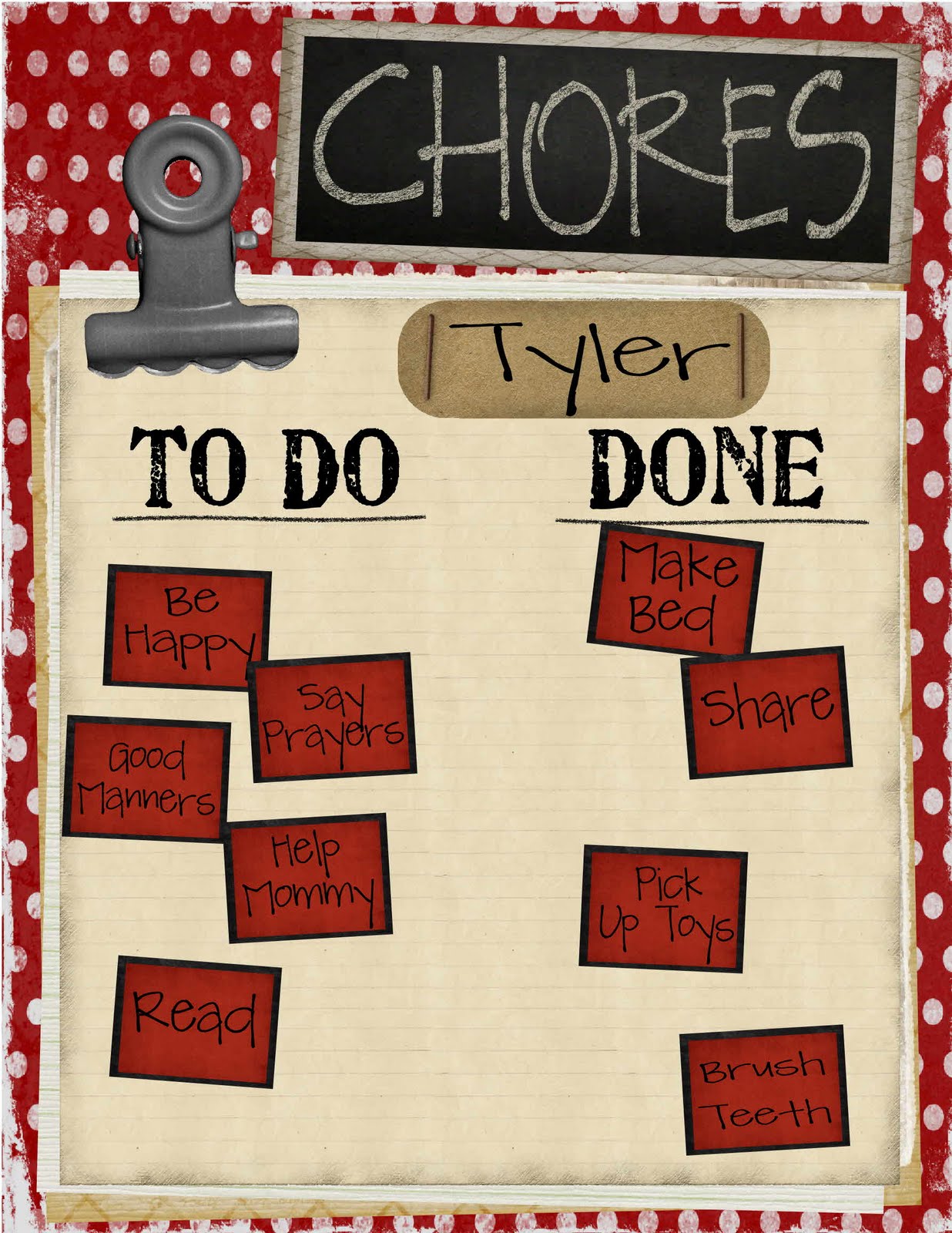 Easy Chores For 5 Year Olds