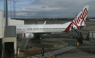 a plane on the tarmac