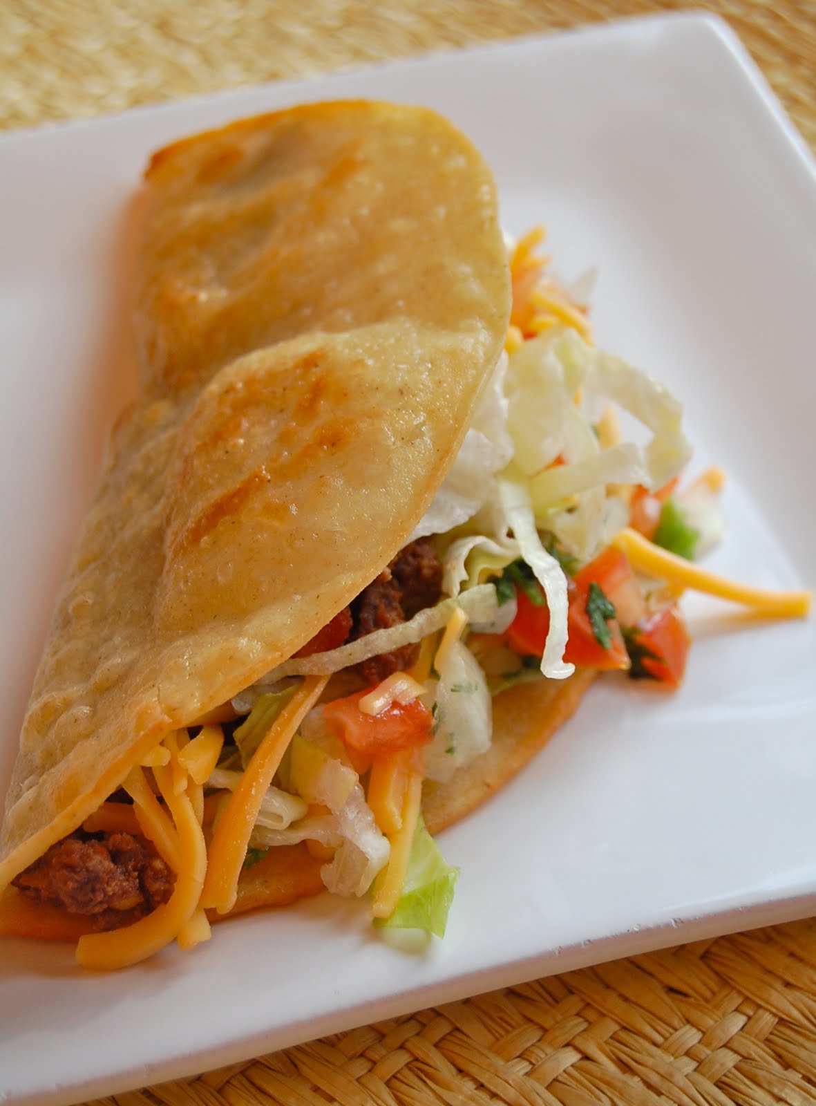 Chef Mommy Ground Beef Tacos and Homemade Shells