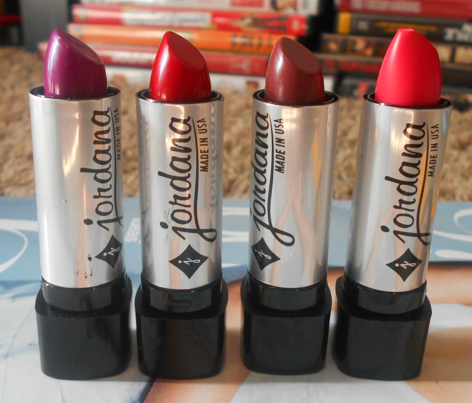 Makeup, Fashion & Royalty Review Jordana Cosmetics Lipsticks! (New Shades!)