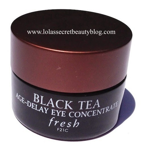 lola's secret beauty blog Fresh Black Tea AgeDelay Eye Concentrate Review