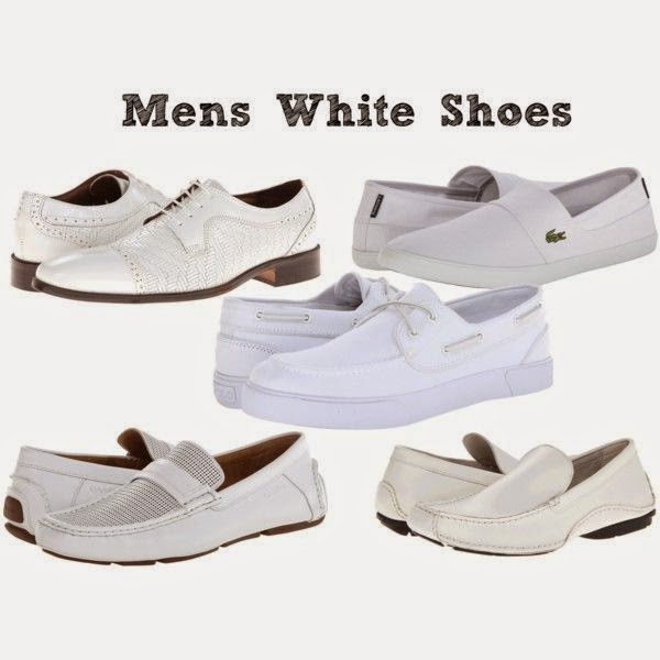 Dîner en Blanc: Mens White Shoes | all dressed up with nothing to drink...