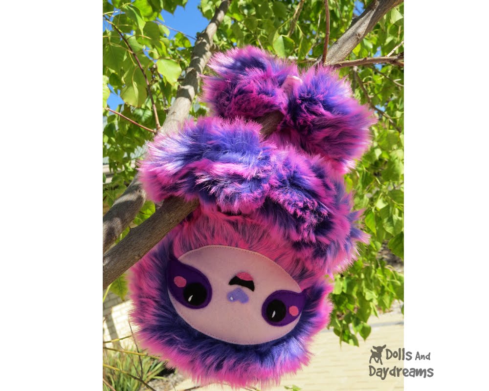 * Dolls And Daydreams - Doll And Softie PDF Sewing Patterns: New Sloth