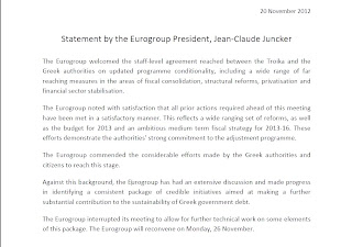 Η δήλωση του Eurogroup... Καλά λόγια για την Ελλάδα, αλλά χωρίς αποφάσεις 6 1