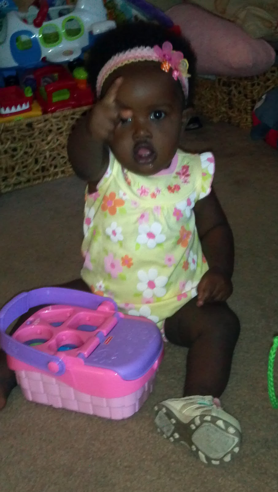 Eyes Wide Open How can my baby possibly be thirteen months old?