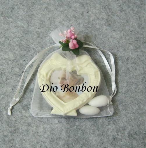 Dio Bonbon Kalp Çerçeveli Nikah Şekeri