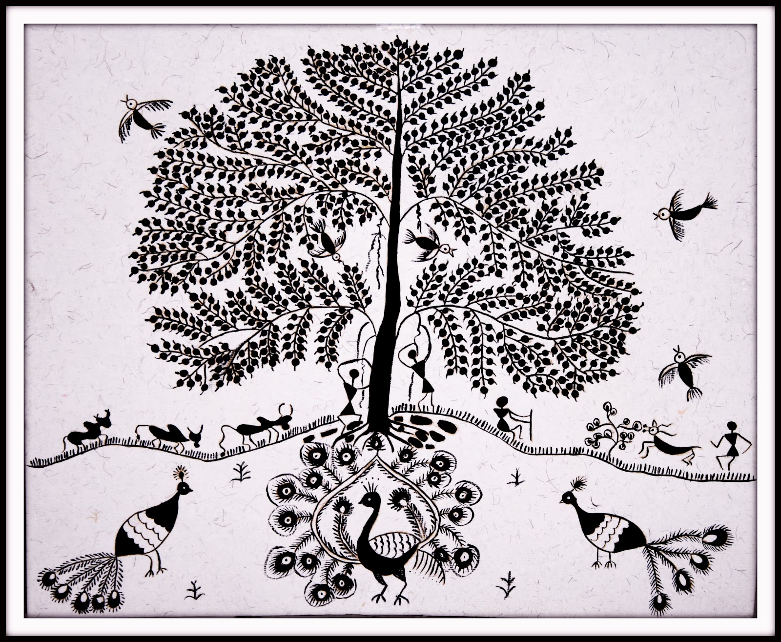 Yuki Crafts Warli Tree of life