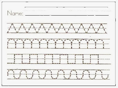 Worksheets Handwriting