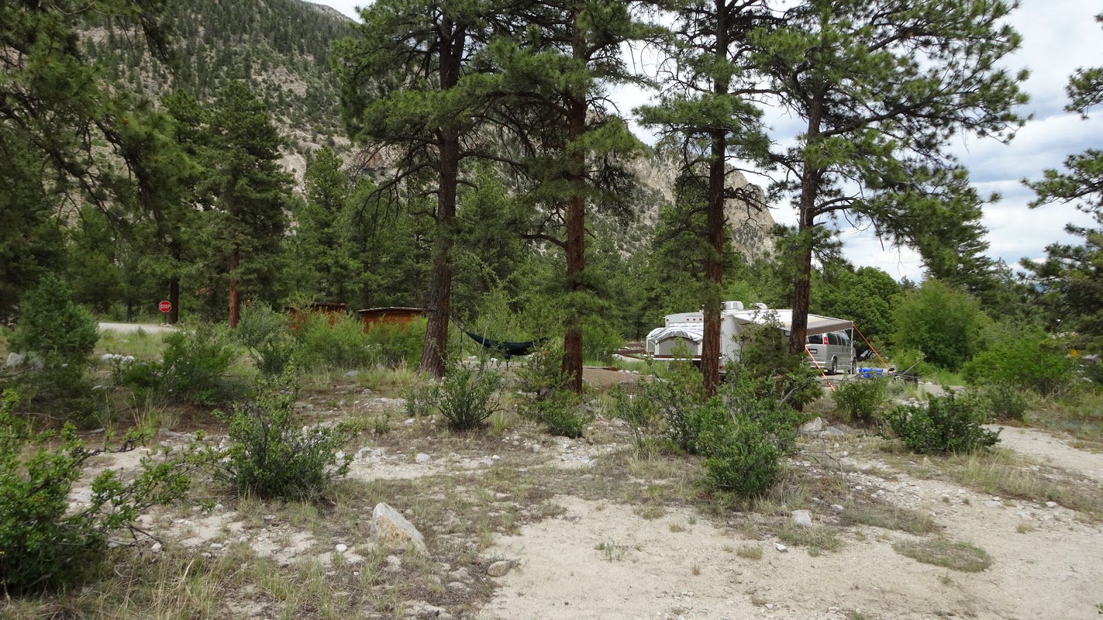 National Forest Camper Mt Princeton Campground