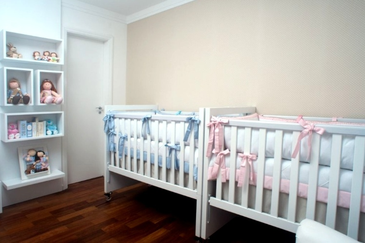 Quartos de beb?s g?meos ? veja 20 modelos lindos + dicas! Decor Como Pintar Quarto De Gemeos Casal ~ Quartos de beb?s g?meos ? veja 20 modelos lindos + dicas! Decor
