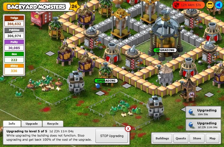 Cheats World Backyard Monsters Facebook Game Cheats