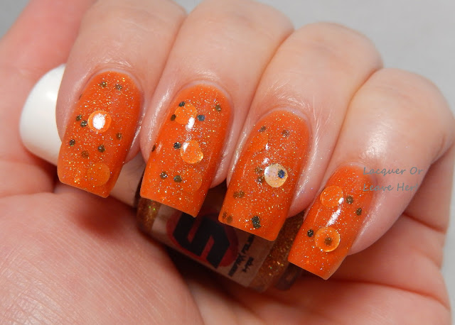 Shinespark Gilded Rose over Jack O'Lantern
