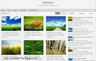 Gremble Blogger Template Free Download Templates Blogger Seo Friendly