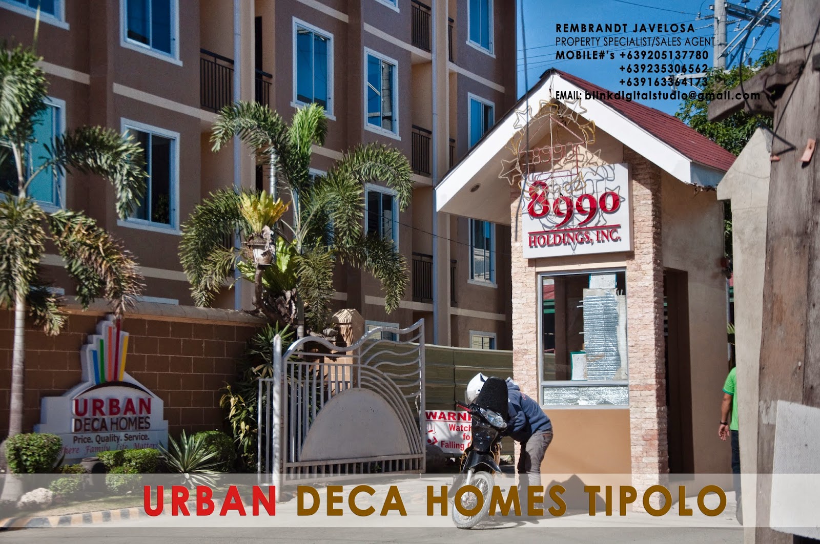 Philippine Properties H&L/Lot URBAN DECA HOMES LOW COST CONDO UNIT