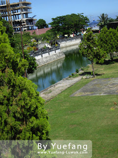 Canal inside Fort_Rotterdam Canal_inside_Fort_Rotterdam