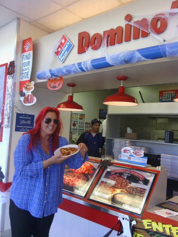 Free Pan Pizza Slices at Dominos 10/23 122pm ONLY