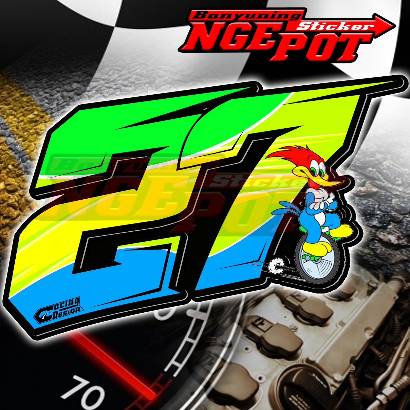 Ngepot Sticker Design Ngepot Sticker