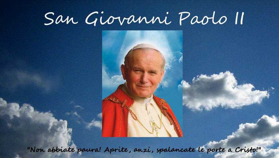 Preghiere Alla Divina Misericordia Di Giovanni Paolo Ii San Giovanni Paolo II per la prima volta si celebra la memoria liturgica!