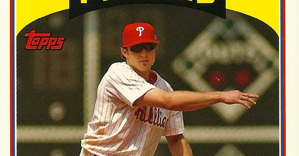 The Phillies Room 2006 Topps Phillies Fan Appreciation Day 20 Chase Utley