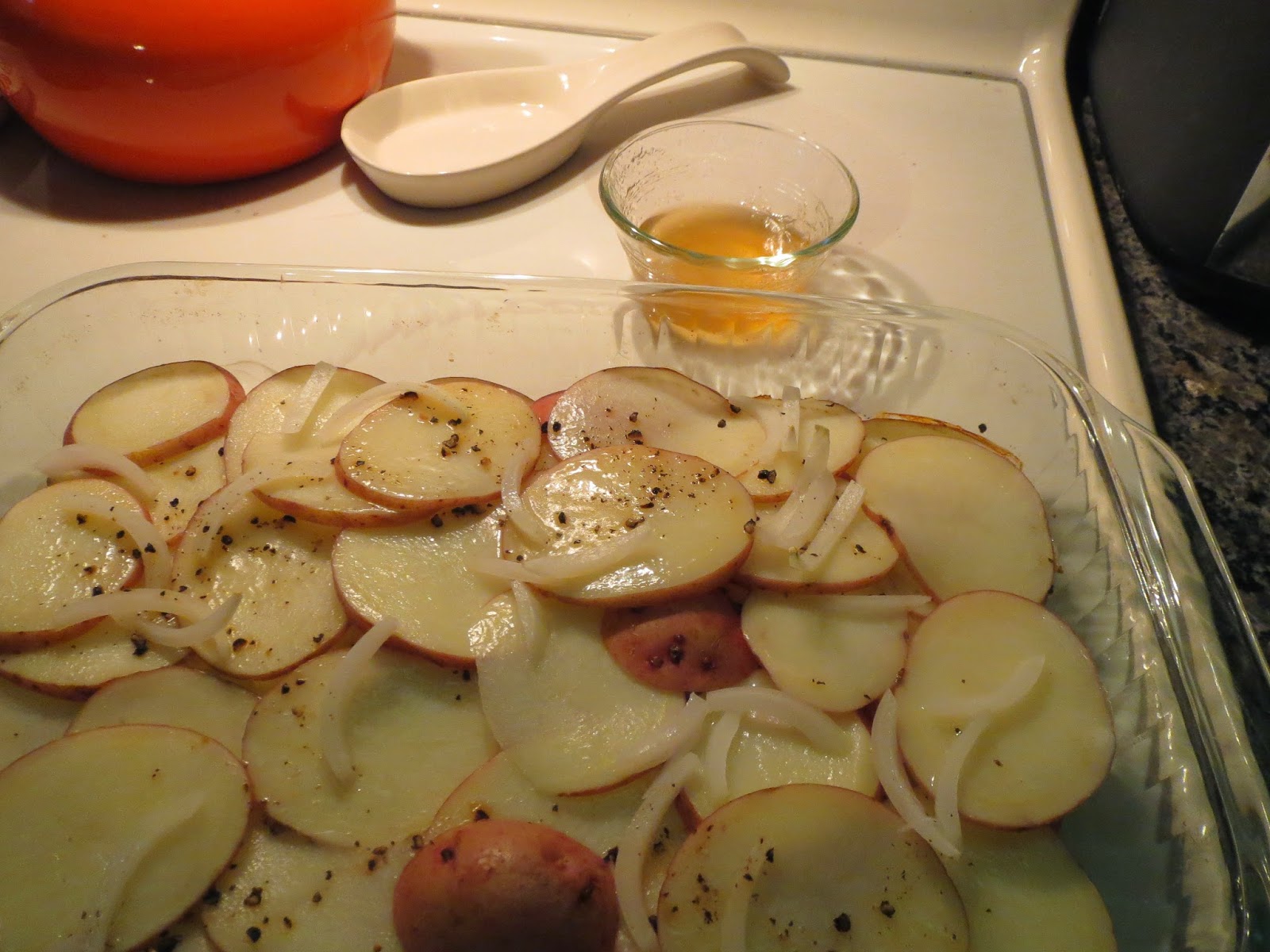 Small Batch Kitchen Garlic Jelly Roasted Potatoes