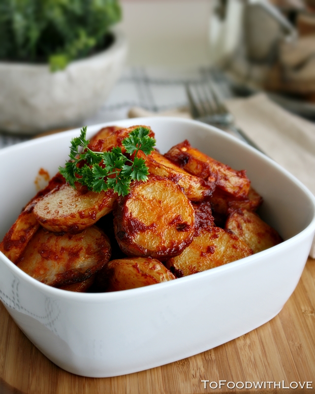 To Food with Love Patatas Bravas (Spicy Potatoes)