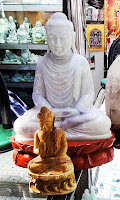 Myanmar jade Buddha information at Bogyoke Market