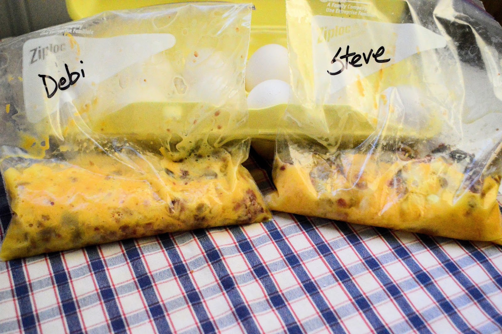 How to Make Omelets Using Ziploc Bags Cabin Cleaver