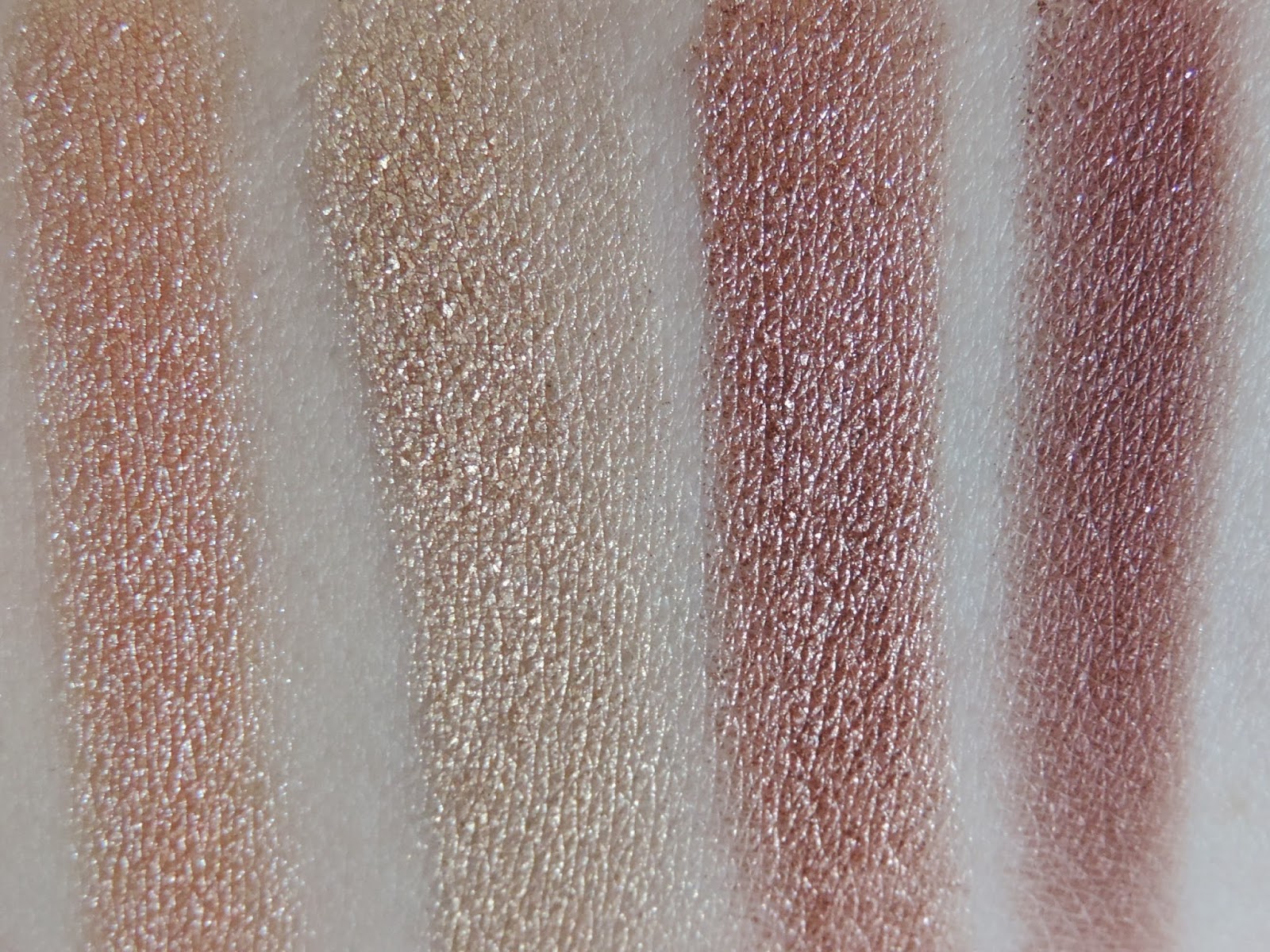 Single Swipe Swatches (from left): In The Spot Light, Magic Act, Grandstand, Showtime