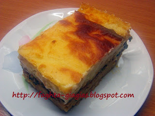 Τα φαγητά της γιαγιάς - Παστίτσιο με μανιτάρια (για χορτοφάγους)