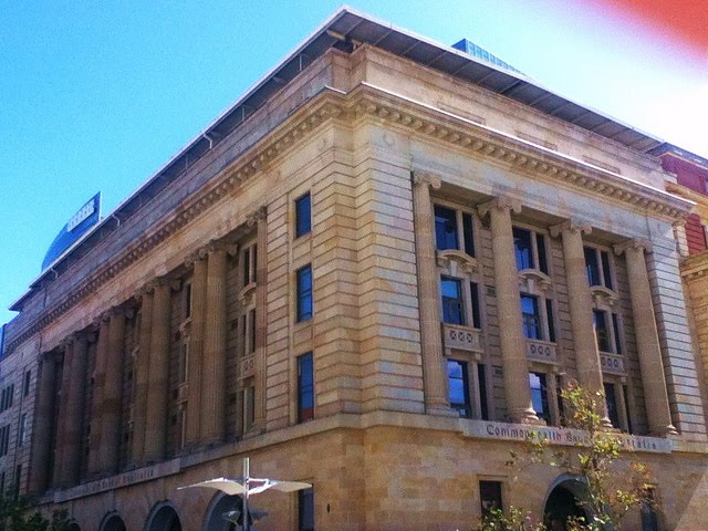 Cnr Murray St., / Forrest Place, Perth - "Commonwealth Bank"