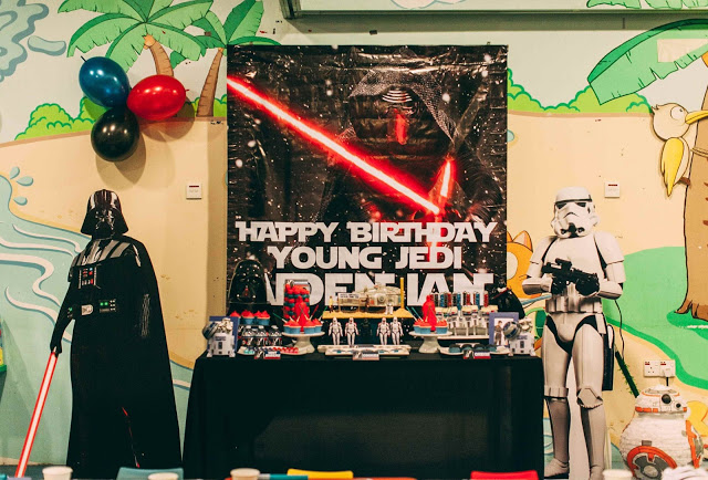 Aiden's 7th and Ian's 2nd Star Wars Birthday
