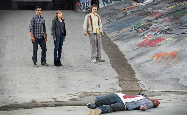 Protagonistas de "Fear the Walking Dead" 1x01