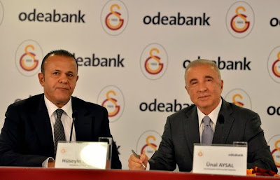 Odeabank'la sponsorluk sözleşmesi imzalandı..