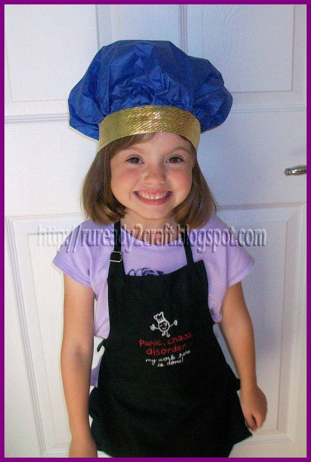 RuReady 2 Craft? Chef or Artist Beret or Genie Costume Hats for Fun!